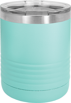 Customizable Stainless Steel Vacuum Insulated Tumbler w/Clear Lid