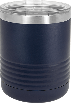 Customizable Stainless Steel Vacuum Insulated Tumbler w/Clear Lid