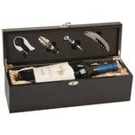 Customizable Single Wine Box with Tools