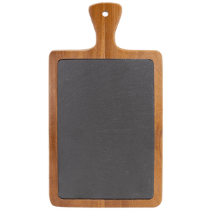 Acacia Wood/Slate Cutting Board