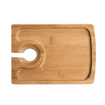 Bamboo Hors D'Oeuvres Plate Set