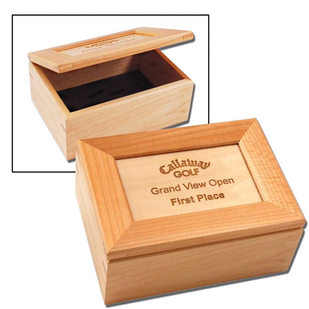 Customizable Maple Keepsake Box